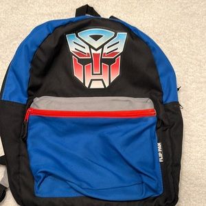 Flip Pak Backpack Transformers almost new